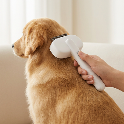 Pet Grooming Brush for Cats & Dogs – Detangling & Deshedding