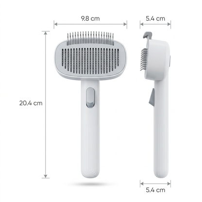 Pet Grooming Brush for Cats & Dogs – Detangling & Deshedding